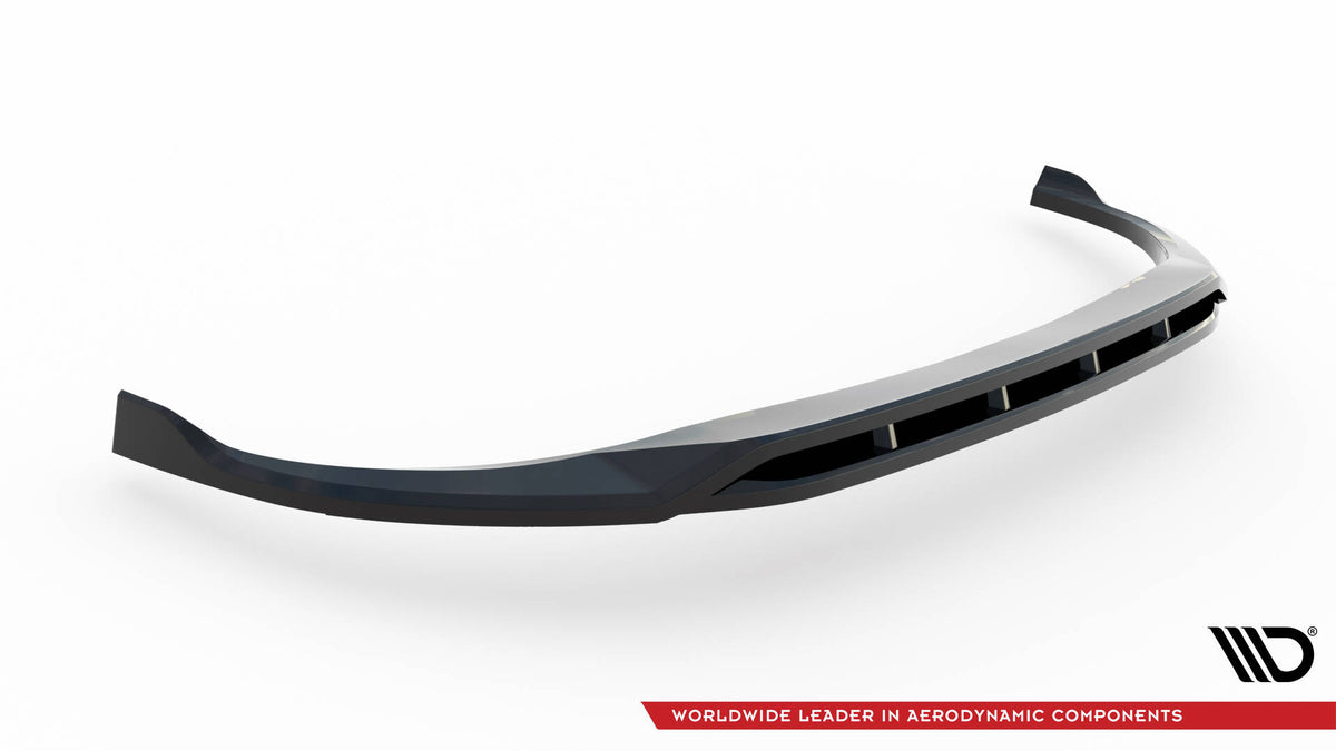 Street+ Spoilerlippe Front Ansatz V.2 passend für Mazda 3 Mk4 schwarz Hochglanz – Ansicht 4