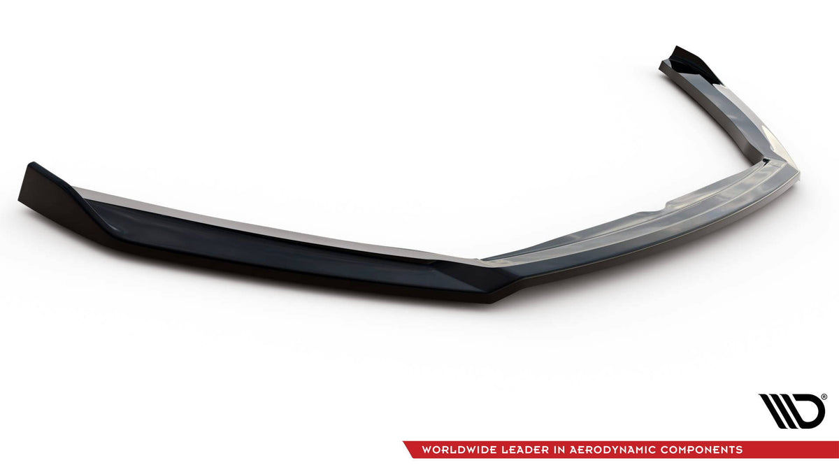 Street+ Spoilerlippe Front Ansatz V.2 passend für Jaguar F-Type X152 Facelift schwarz Hochglanz – Ansicht 5