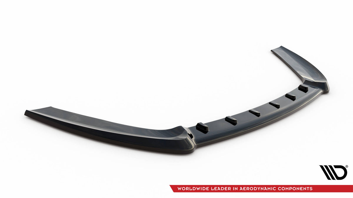 Street+ Spoilerlippe Front Ansatz passend für (Cupra) Ford Fiesta ST Mk7 FL schwarz Hochglanz – Ansicht 5