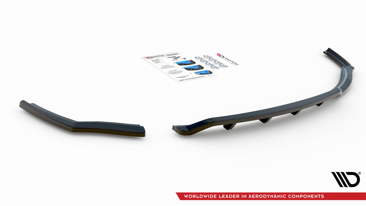 Street+ Mittlerer Diffusor RACE passend für BMW 1er F20 schwarz Hochglanz – Ansicht 5