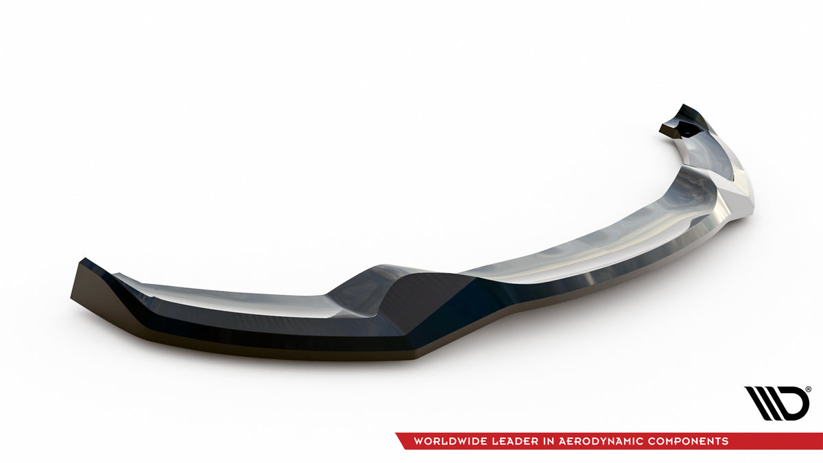 Street+ Spoilerlippe Front Ansatz V.2 passend für BMW 3er GT M-Paket F34 schwarz Hochglanz – Ansicht 5