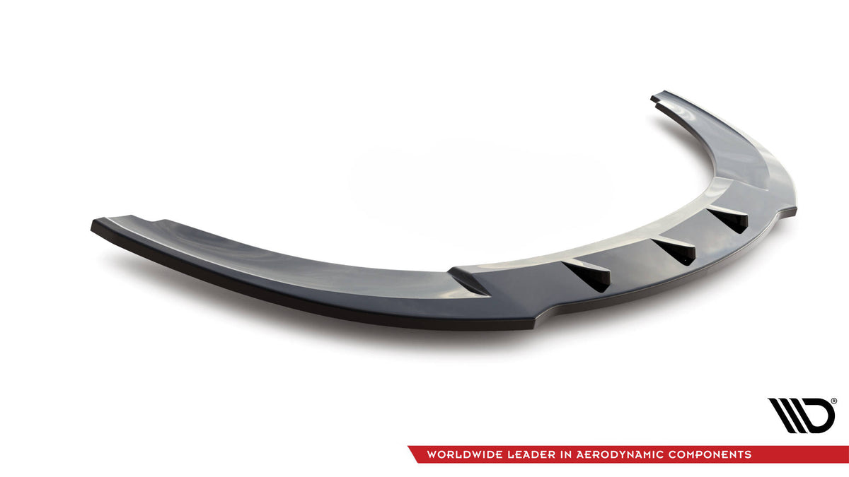 Street+ Spoilerlippe Front Ansatz passend für SEAT LEON MK2 CUPRA FR (vor Facelift) schwarz Hochglanz – Ansicht 5
