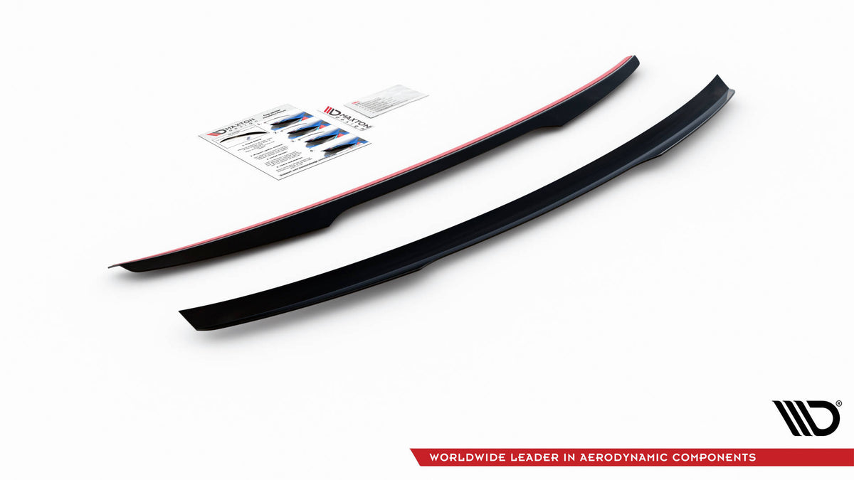 Heckspoiler Lippe VW Passat Limousine B8 Facelift schwarz Hochglanz – Ansicht 6