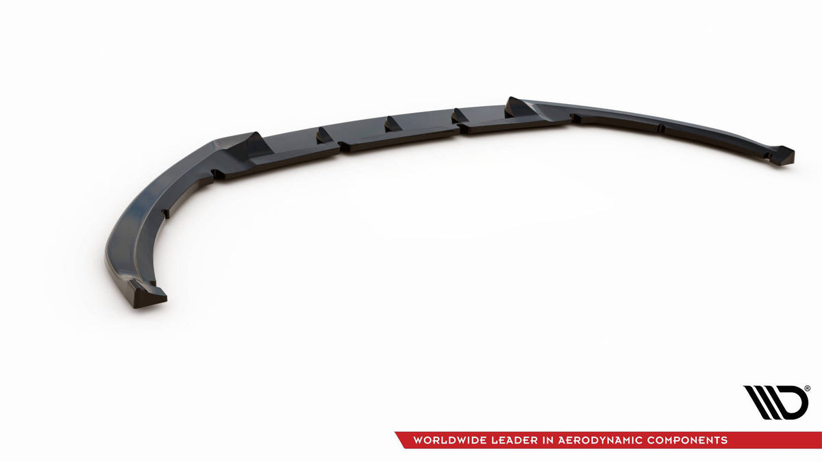 Street+ Spoilerlippe Front Ansatz V.4 passend für Ford Focus ST Mk3 Facelift schwarz Hochglanz – Ansicht 6