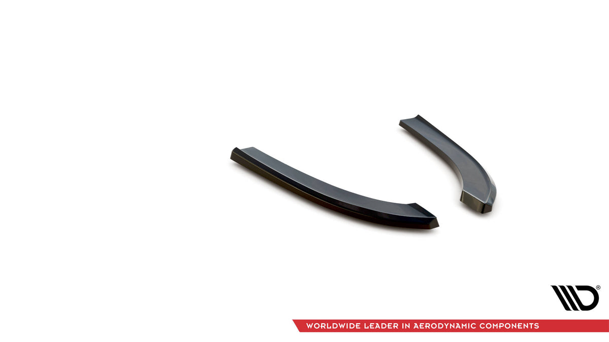 Heck Ansatz Flaps Diffusor passend für Ford Transit Custom ST-Line Mk1 Facelift schwarz Hochglanz – Ansicht 6