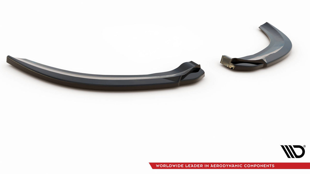 Heck Ansatz Flaps Diffusor V.2 passend für Ford Focus ST Mk3 Facelift schwarz Hochglanz – Ansicht 5