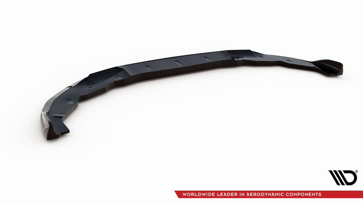 Street+ Spoilerlippe Front Ansatz V.1 passend für BMW 2 Coupe M-Paket / M240i G42 schwarz Hochglanz – Ansicht 6
