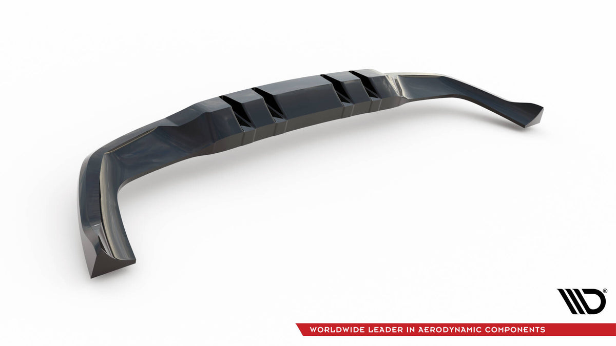 Street+ Mittlerer Diffusor RACE passend für Mercedes-AMG A35 Hatchback W177 schwarz Hochglanz – Ansicht 6