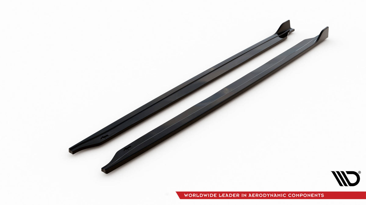 Street+ Seitenschweller Leisten V.2 passend für Mini Cooper John Cooper Works R56 schwarz Hochglanz – Ansicht 6