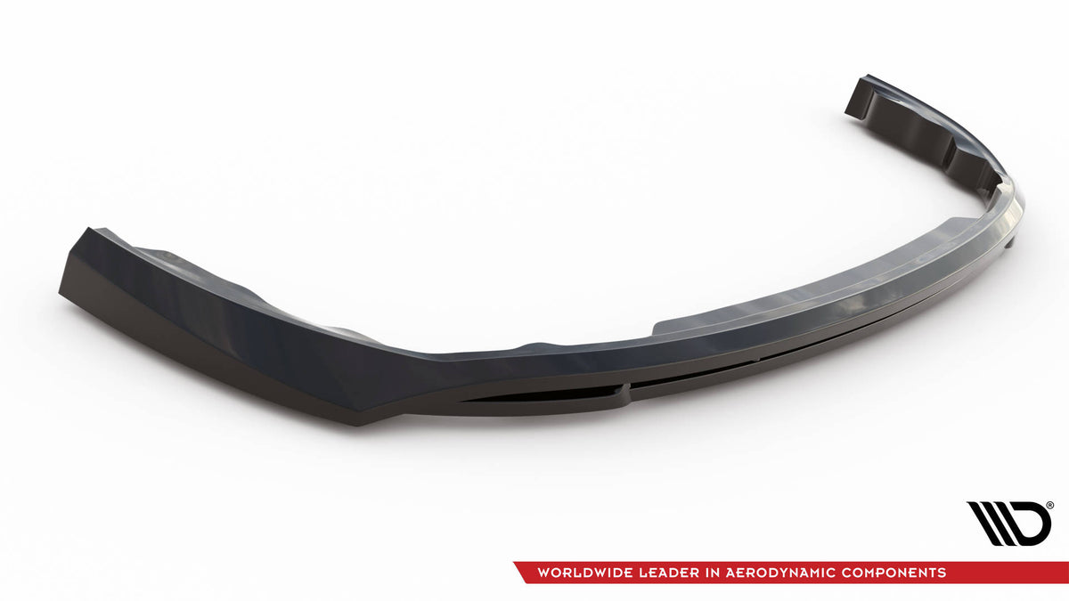 Street+ Spoilerlippe Front Ansatz passend für Renault Megane GT Line Grandtour Mk3 Facelift schwarz Hochglanz – Ansicht 5