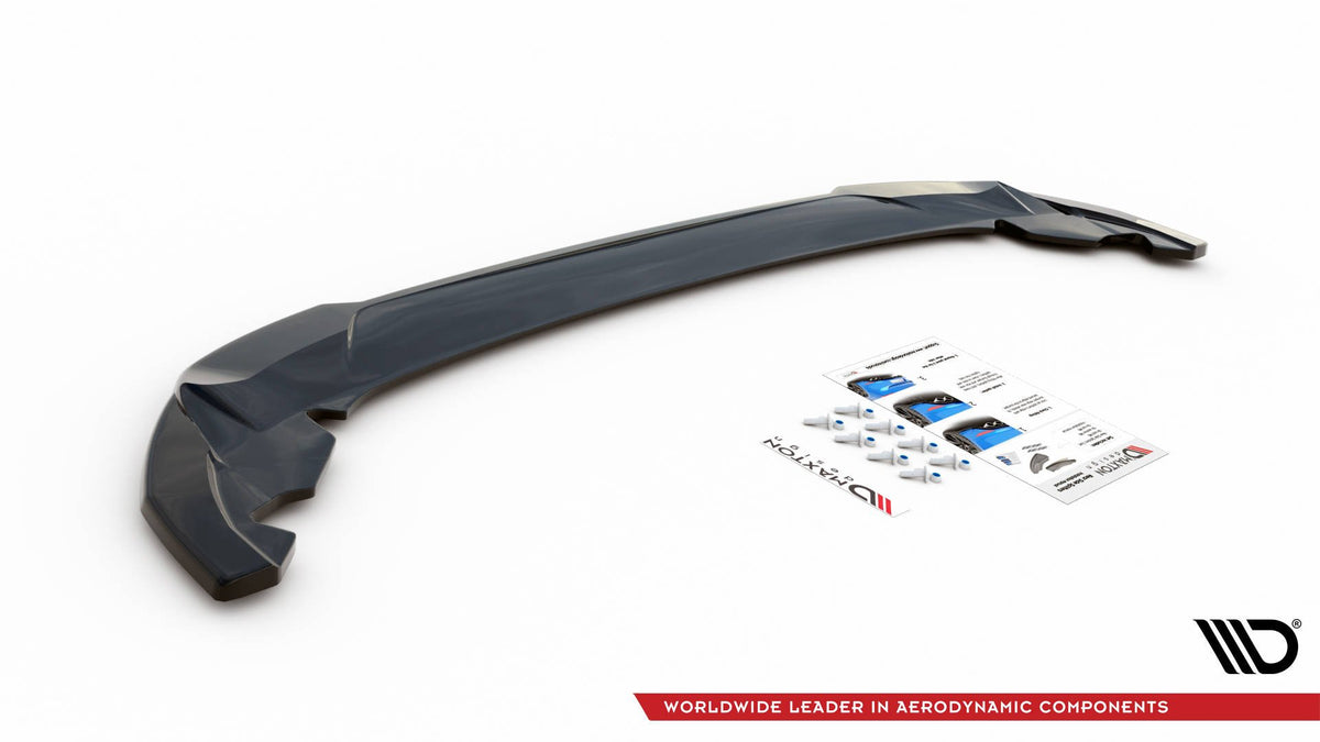 Heckansatz Seat Leon FR Hatchback Mk4 schwarz Hochglanz – Ansicht 5