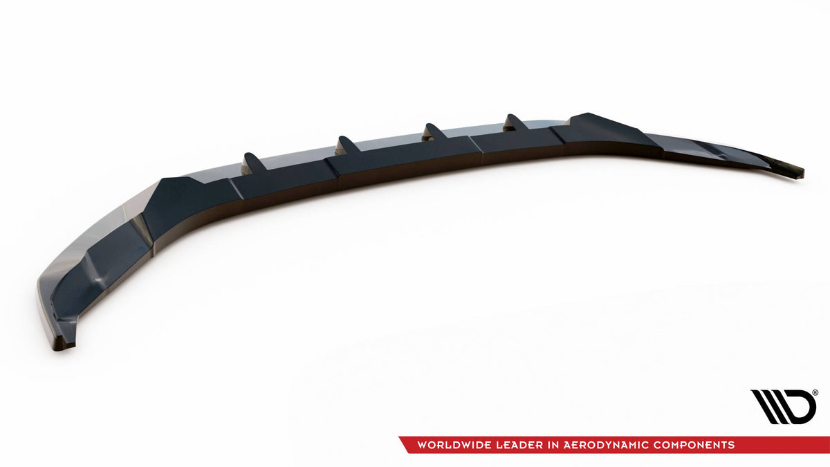 Street+ Spoilerlippe Front Ansatz V.1 passend für VW Atlas Cross Sport schwarz Hochglanz – Ansicht 6
