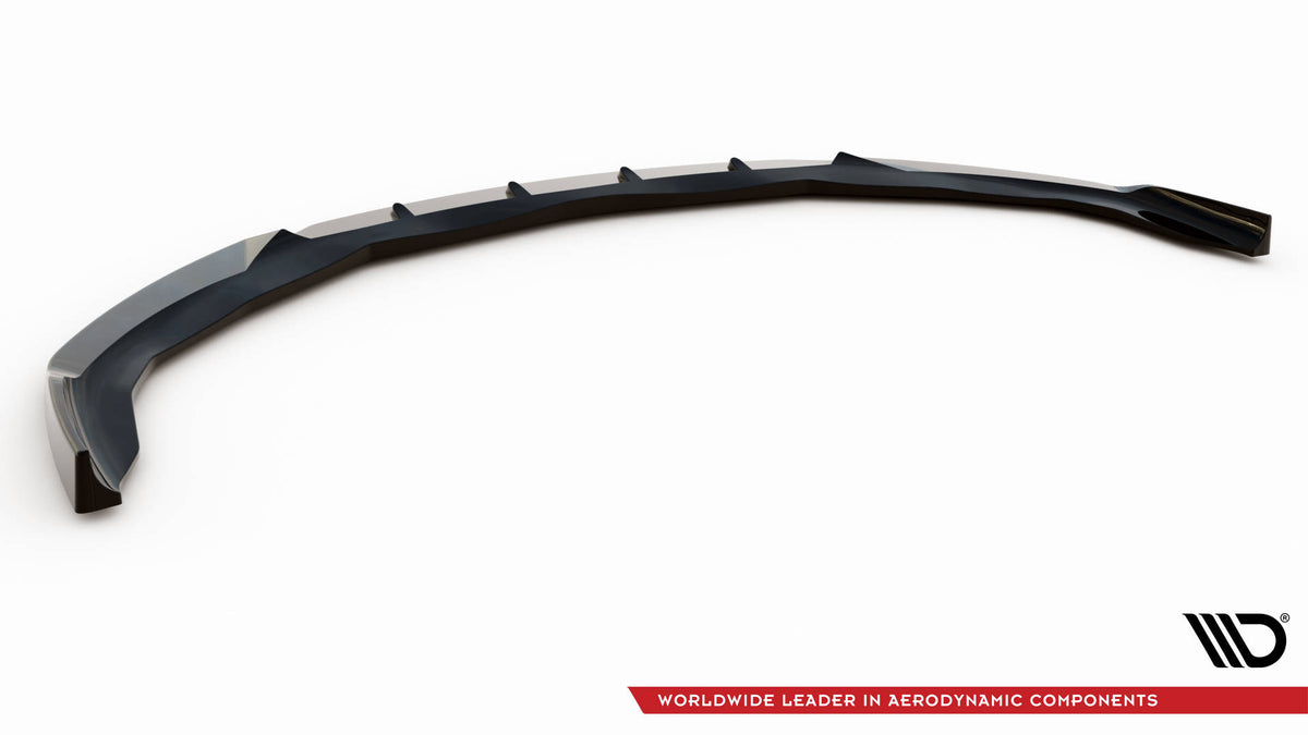 Street+ Spoilerlippe Front Ansatz V.2 passend für Porsche Panamera / Panamera Diesel 970 schwarz Hochglanz – Ansicht 6
