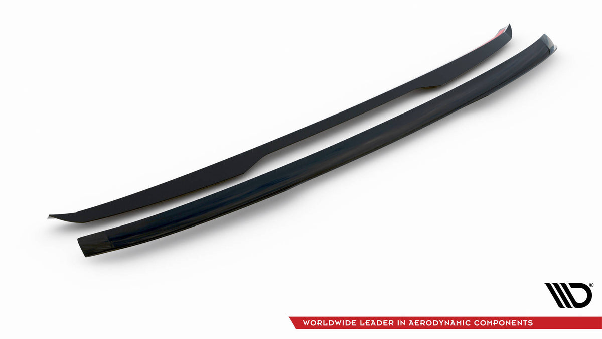 Heckspoiler Lippe Ford Tourneo Custom Mk1 Facelift schwarz Hochglanz – Ansicht 6