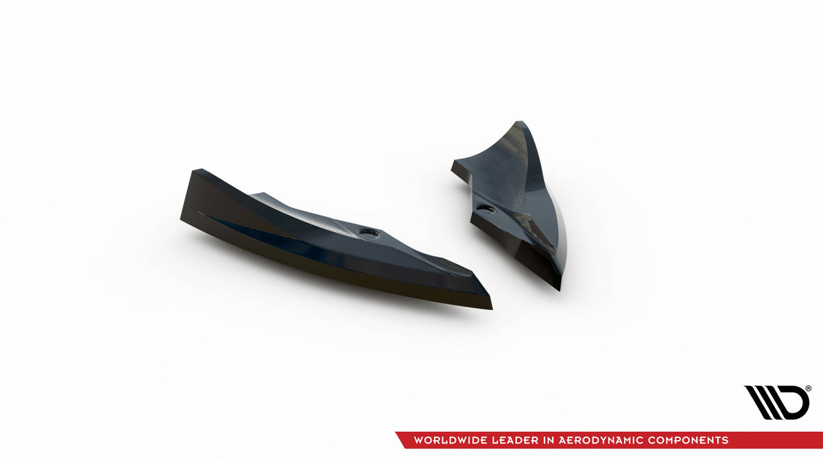 Heck Ansatz Flaps Diffusor V.3 passend für Cupra Formentor VZ Mk1 / Mk1 Facelift schwarz Hochglanz – Ansicht 5