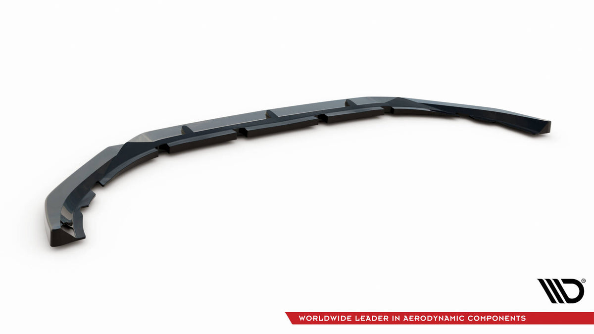 Street+ Spoilerlippe Front Ansatz V.2 passend für Volvo S60/V60 R-Design Mk3 schwarz Hochglanz – Ansicht 5