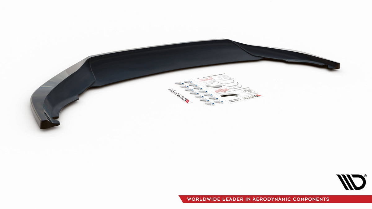 Street+ Spoilerlippe Front Ansatz V.3 passend für Cupra Formentor schwarz Hochglanz – Ansicht 5