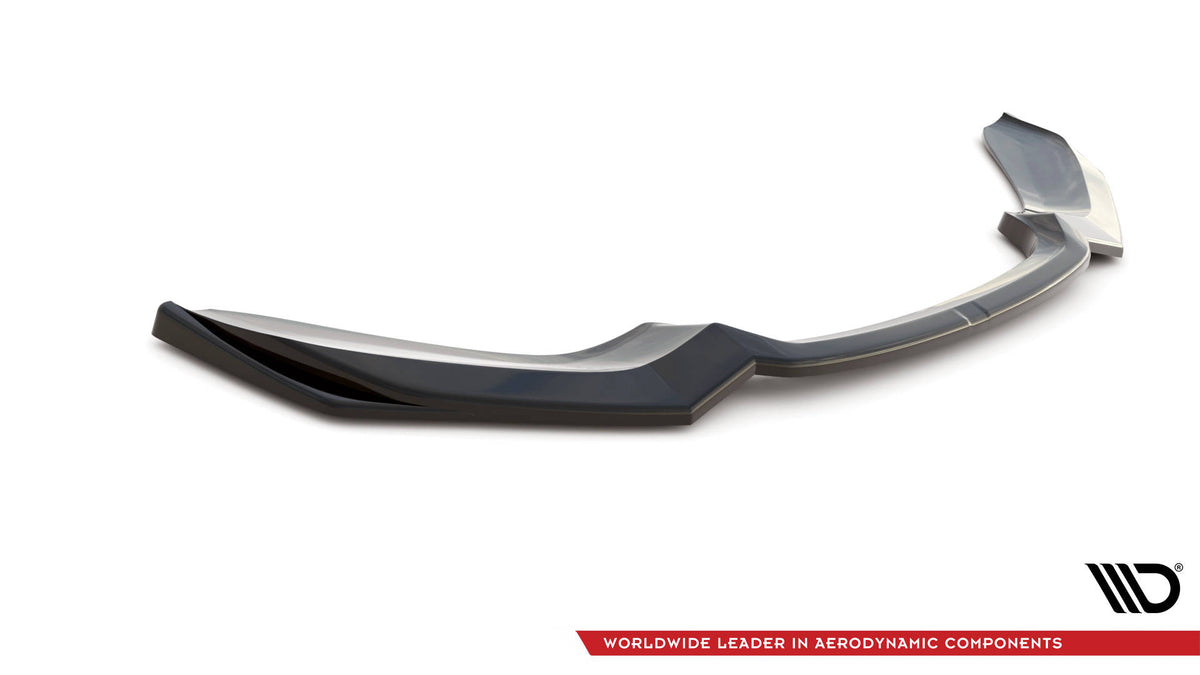 Street+ Spoilerlippe Front Ansatz V.2 passend für BMW 1er F20/F21 M-Power schwarz Hochglanz – Ansicht 5