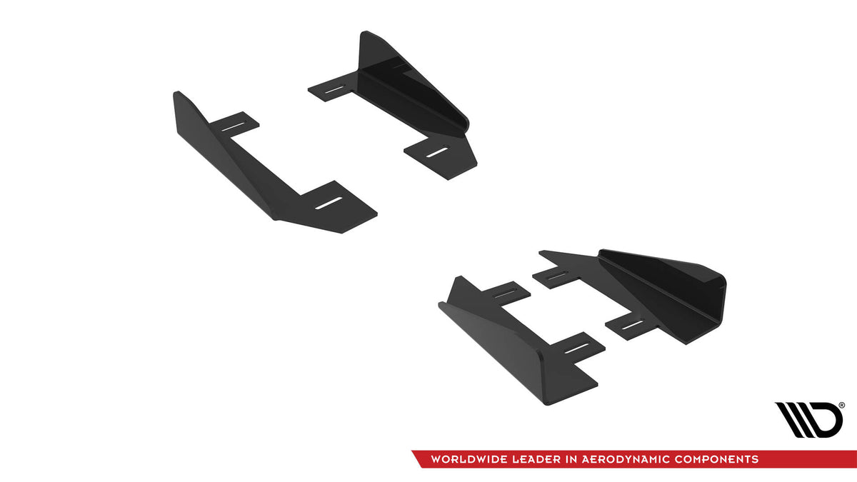 Seitenschweller Flaps passend für Audi TT S / S-Line 8S schwarz Hochglanz – Ansicht 4