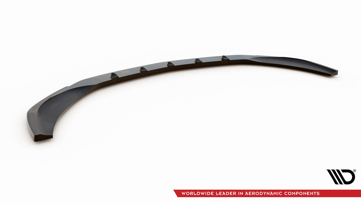 Street+ Spoilerlippe Front Ansatz V.2 passend für Mercedes-Benz C AMG-Line / 43 AMG W206 schwarz Hochglanz – Ansicht 6