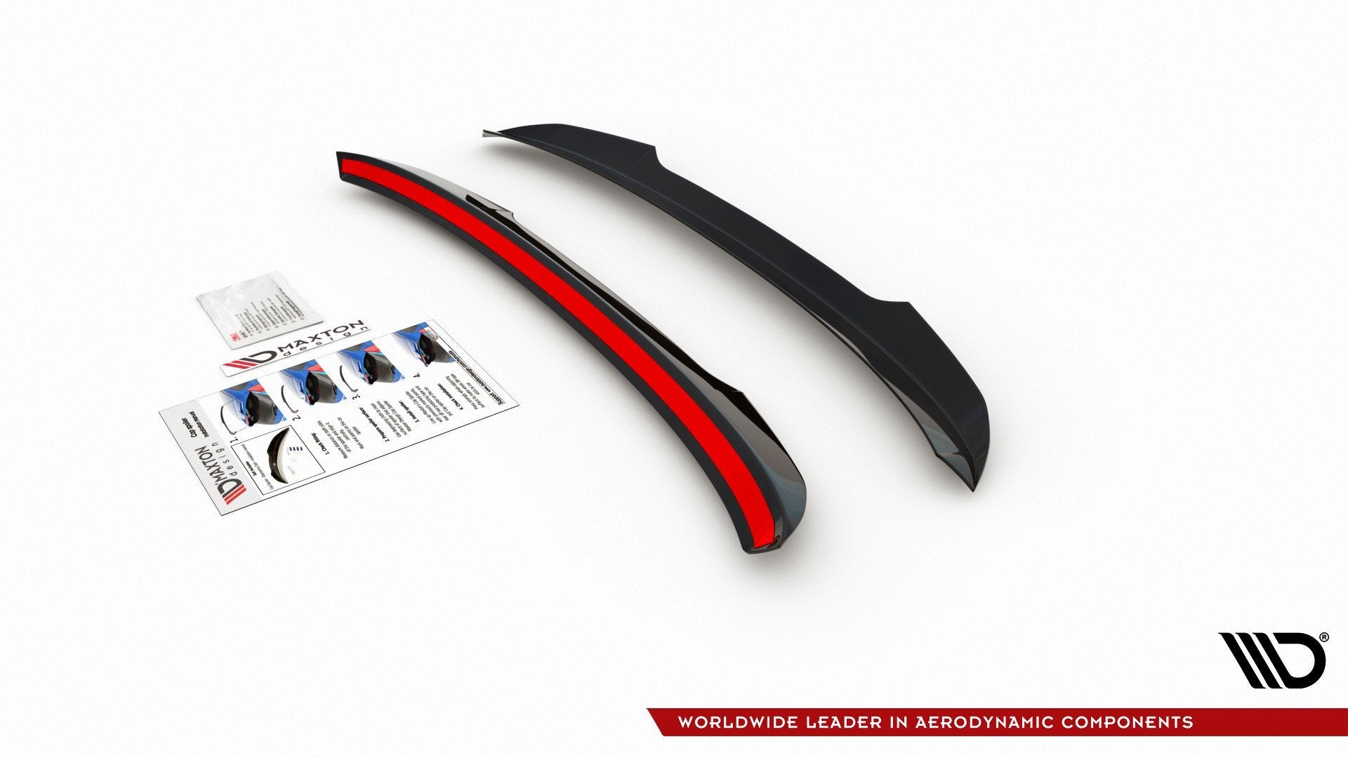 Heckspoiler Lippe V.1 VW Golf Hatchback Mk8 / Mk8 Facelift schwarz Hochglanz – Ansicht 6