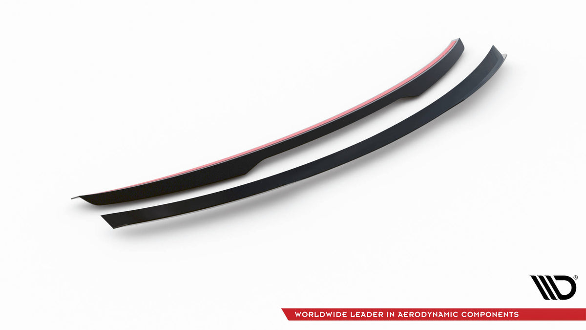 Heckspoiler Lippe Mercedes-Benz E Limousine AMG-Line W213 Facelift schwarz Hochglanz – Ansicht 1