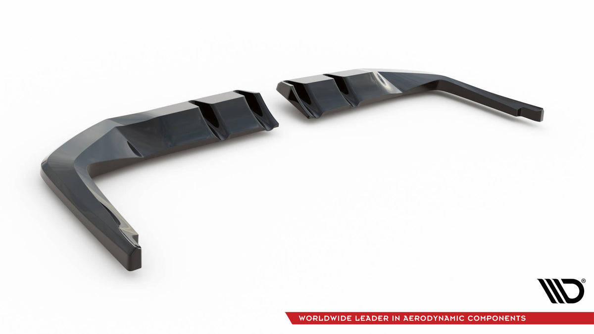 Street+ Mittlerer Diffusor RACE passend für V.1 Honda Civic Type-R Mk 11 schwarz Hochglanz – Ansicht 7