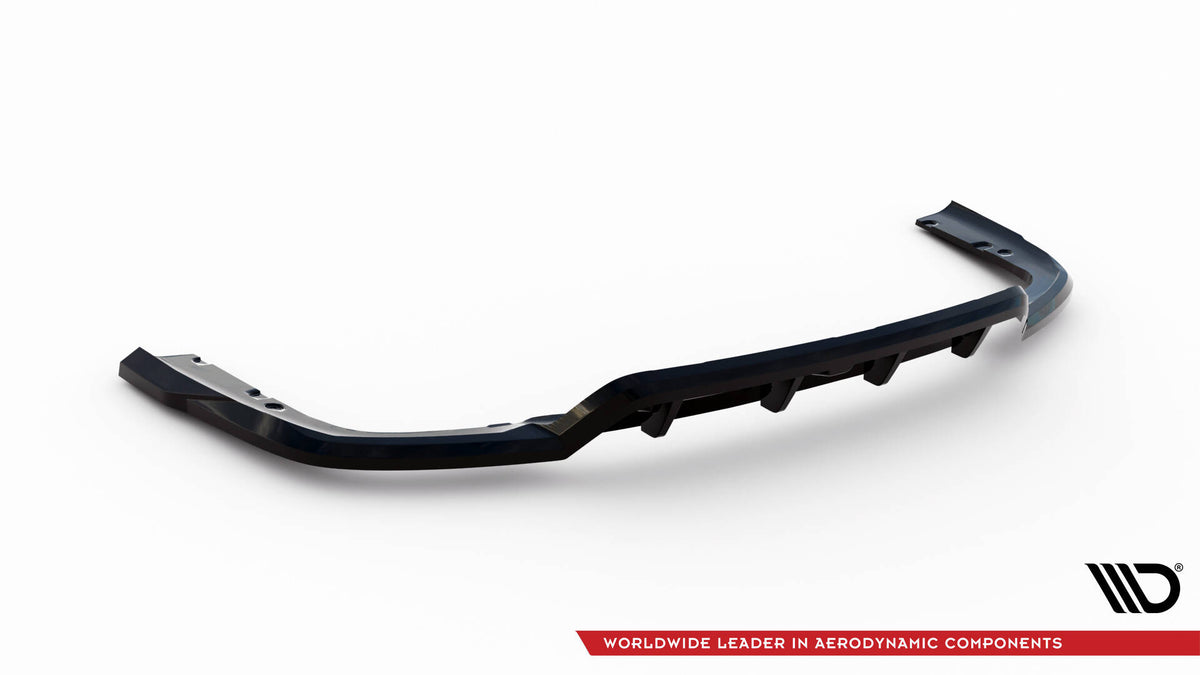 Street+ Mittlerer Diffusor RACE passend für V.1 BMW X6 M-Paket G06 Facelift schwarz Hochglanz – Ansicht 6