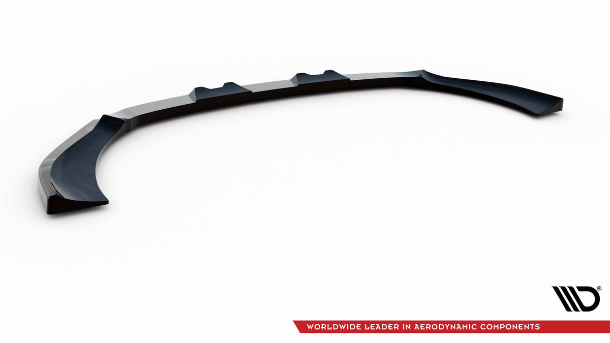 Street+ Spoilerlippe Front Ansatz V.2 passend für Mercedes-AMG GLB 35 / AMG-Line X247 schwarz Hochglanz – Ansicht 6