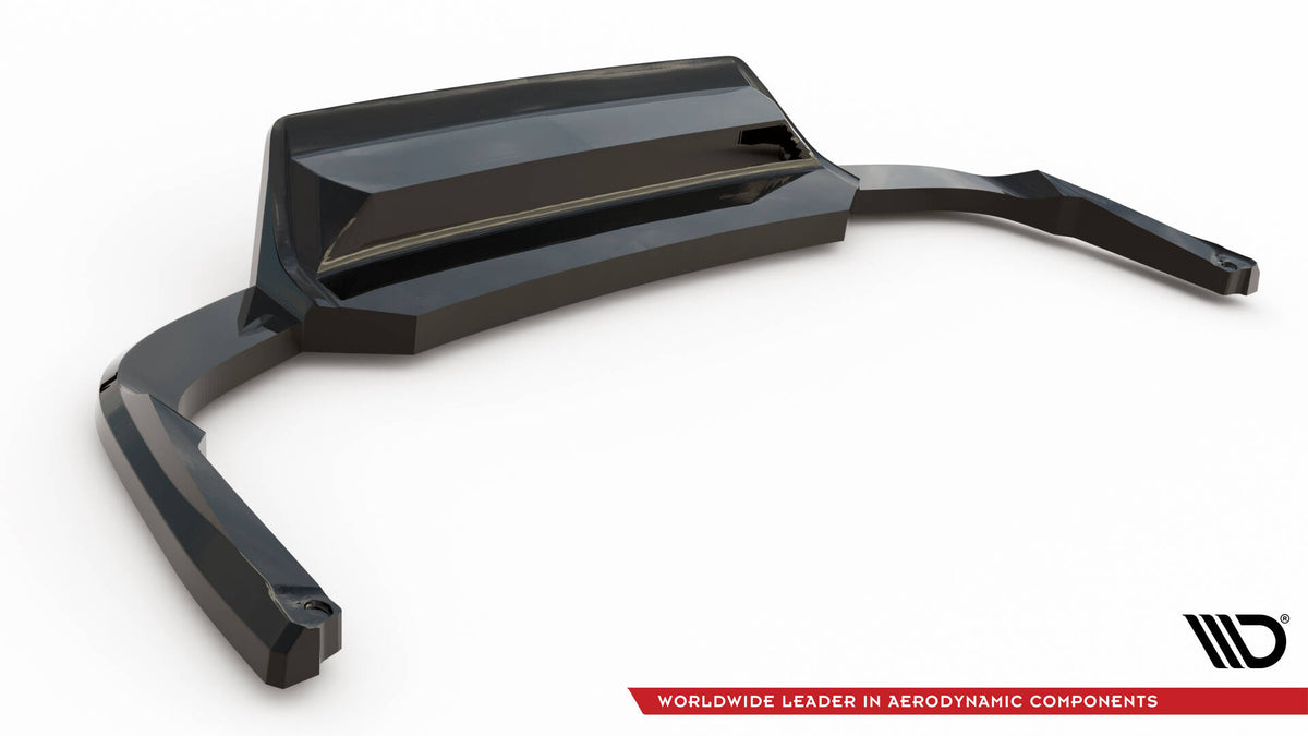 Street+ Mittlerer Diffusor RACE passend für Skoda Kodiaq RS Mk1 / Mk1 Facelift schwarz Hochglanz – Ansicht 8