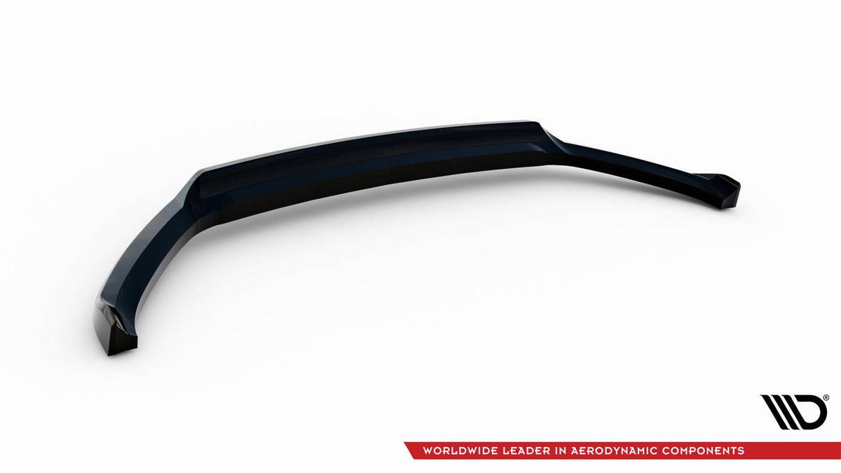 Street+ Spoilerlippe Front Ansatz passend für Ford Edge ST Mk2 Facelift schwarz Hochglanz – Ansicht 6