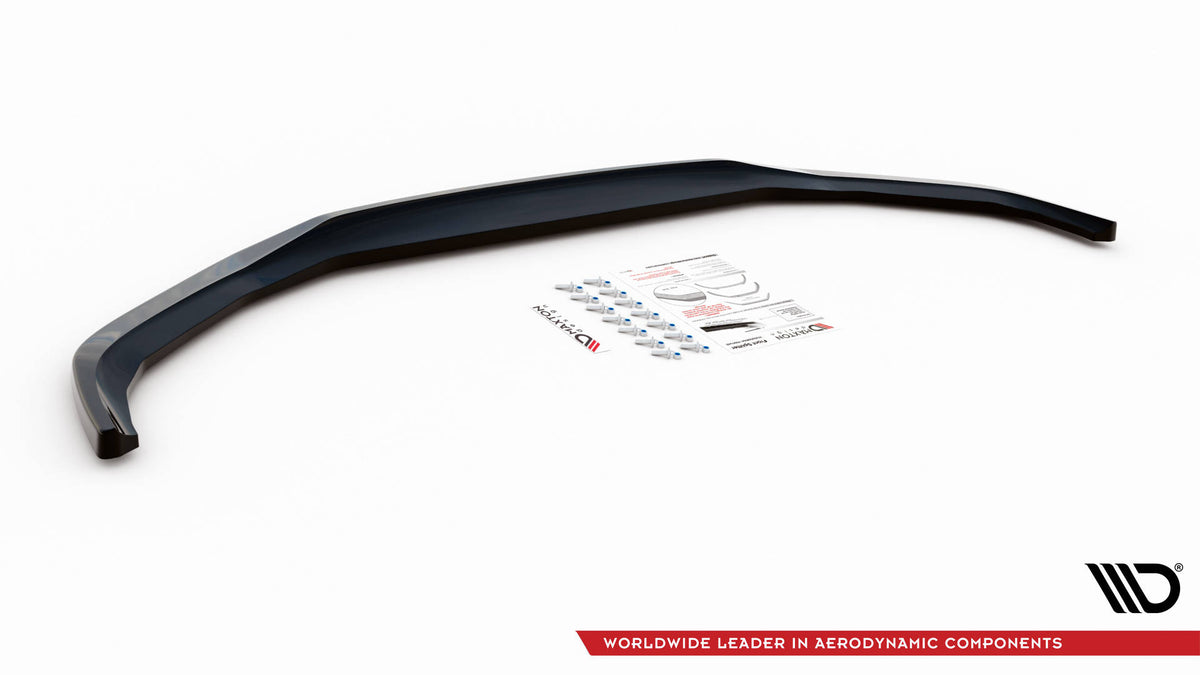 Street+ Spoilerlippe Front Ansatz V.1 passend für BMW 5er G30 / G31 schwarz Hochglanz – Ansicht 6