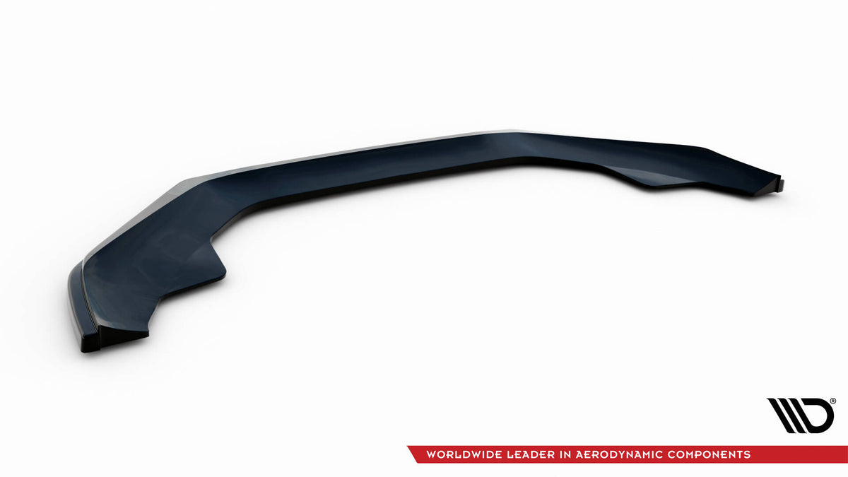 Street+ Spoilerlippe Front Ansatz V.4 passend für Audi A4 S-Line / S4 B8 Facelift schwarz Hochglanz – Ansicht 5