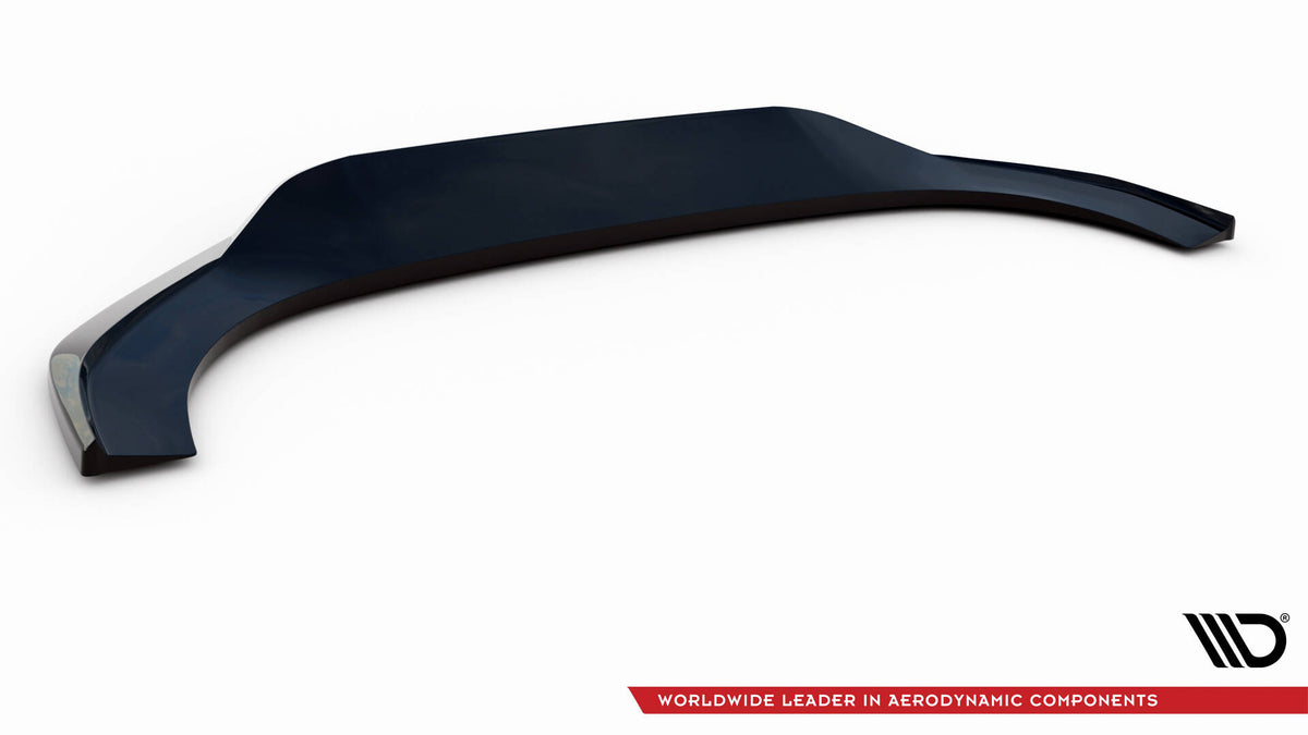 Street+ Spoilerlippe Front Ansatz V.2 passend für Audi SQ7 / Q7 S-Line Mk2 schwarz Hochglanz – Ansicht 6