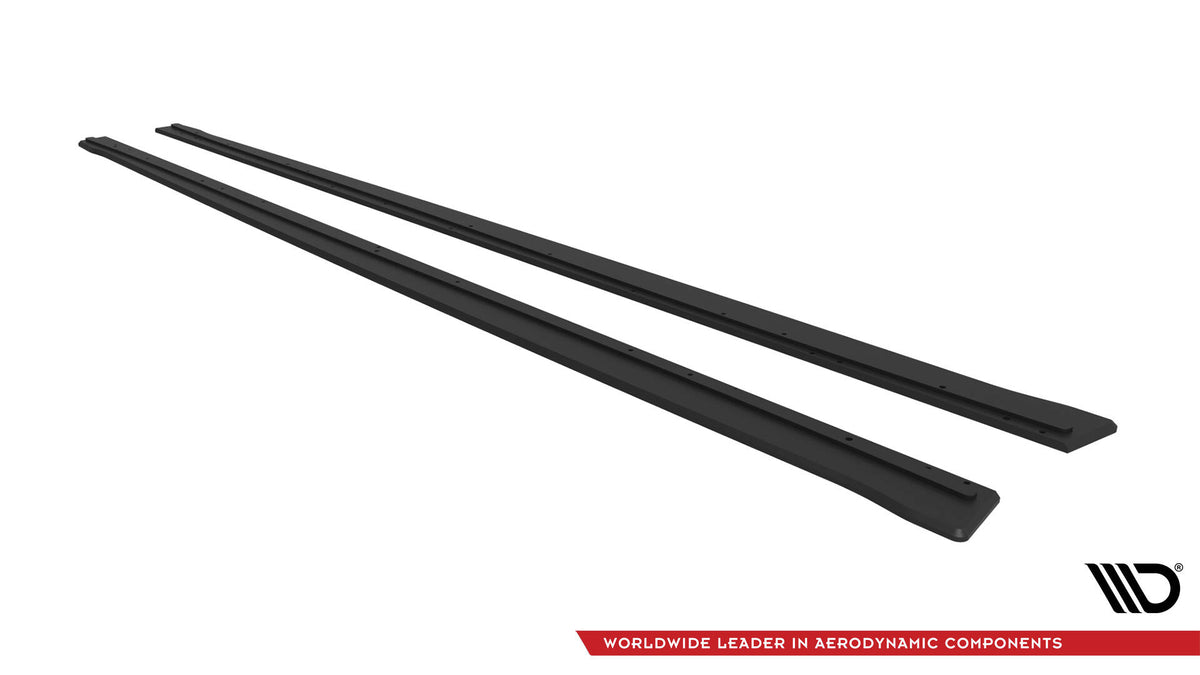 Street Pro Street+ Seitenschweller Leisten passend für BMW 4er Coupe / Gran Coupe / Cabrio M-Paket F32 / F36 / F33 – Ansicht 4