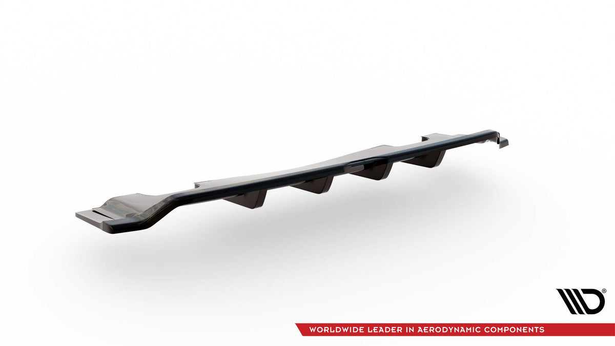 Street+ Mittlerer Diffusor RACE V.2 passend für Volvo V90 Mk2 schwarz Hochglanz – Ansicht 7