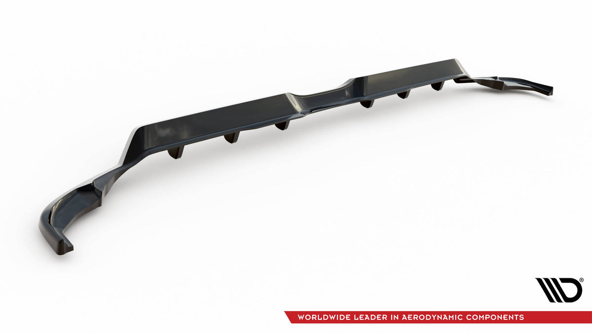 Street+ Mittlerer Diffusor RACE V.2 passend für Toyota Yaris Mk4 schwarz Hochglanz – Ansicht 6