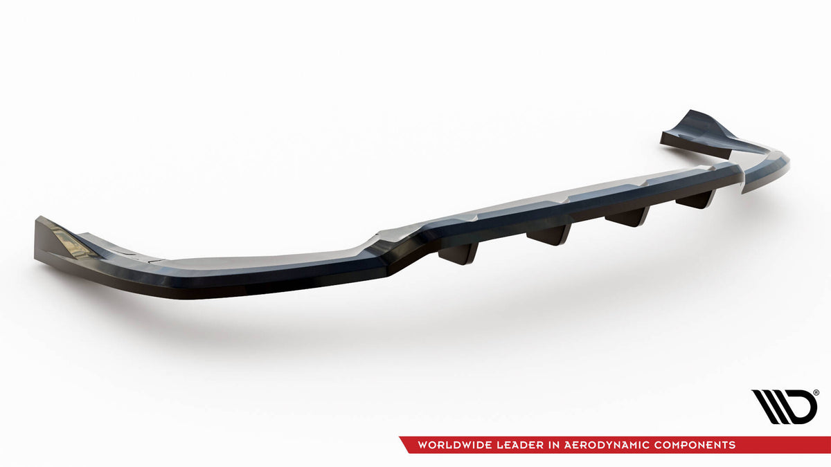 Street+ Mittlerer Diffusor RACE passend für Alfa Romeo Stelvio Quadrifoglio Mk1 schwarz Hochglanz – Ansicht 6