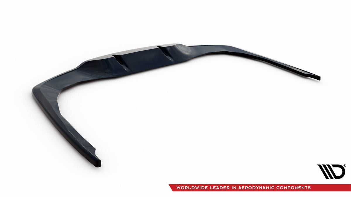 Street+ Mittlerer Diffusor RACE passend für Kia Stinger Mk1 schwarz Hochglanz – Ansicht 6