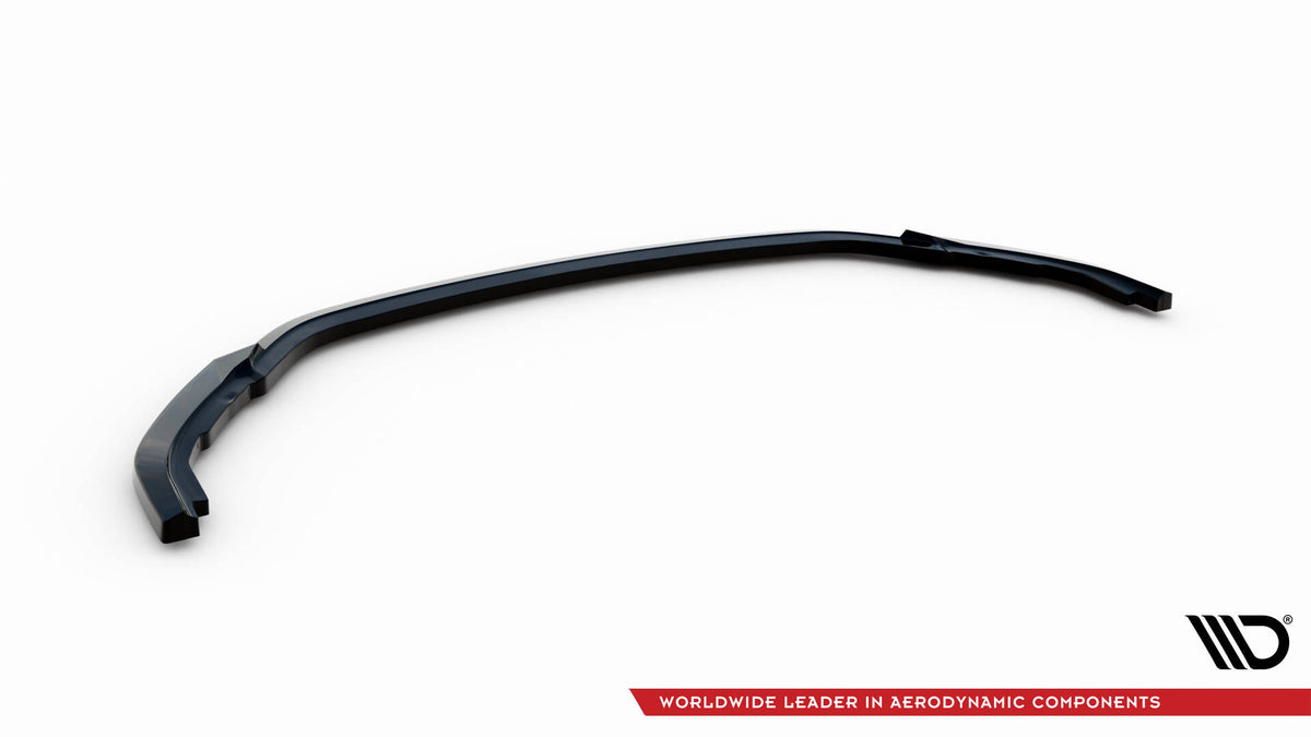 Street+ Spoilerlippe Front Ansatz passend für Renault Express Mk2 schwarz Hochglanz – Ansicht 6