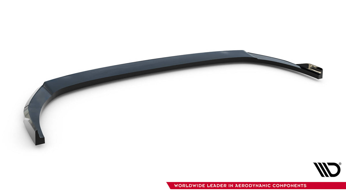 Street+ Spoilerlippe Front Ansatz V.1 passend für Hyundai Elantra N Mk7 schwarz Hochglanz – Ansicht 6
