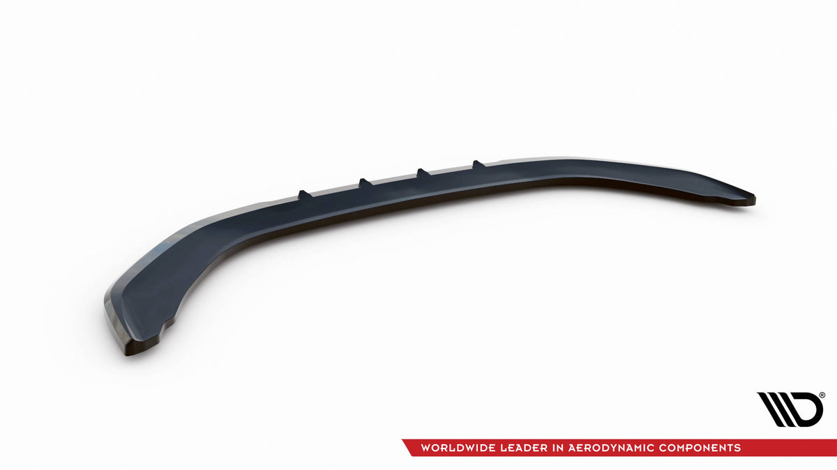 Street+ Spoilerlippe Front Ansatz V.1 passend für Mini Cooper S John Cooper Works F56 Facelift schwarz Hochglanz – Ansicht 6