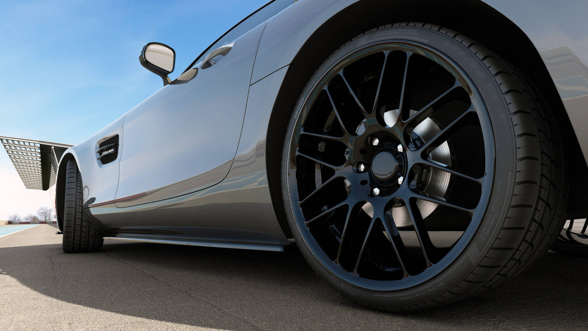 Street+ Seitenschweller Leisten passend für Mercedes-AMG GT / GT S C190 Facelift schwarz Hochglanz – Ansicht 5