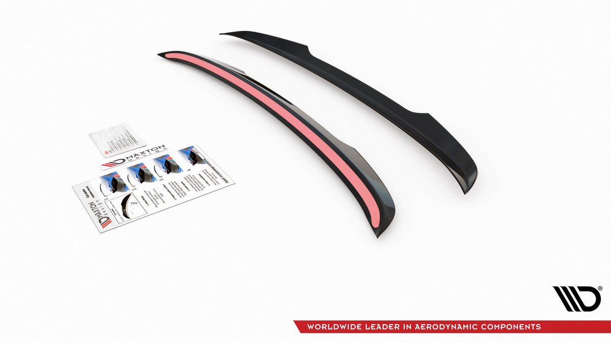 Heckspoiler Lippe Ford Escape Mk3 schwarz Hochglanz – Ansicht 4