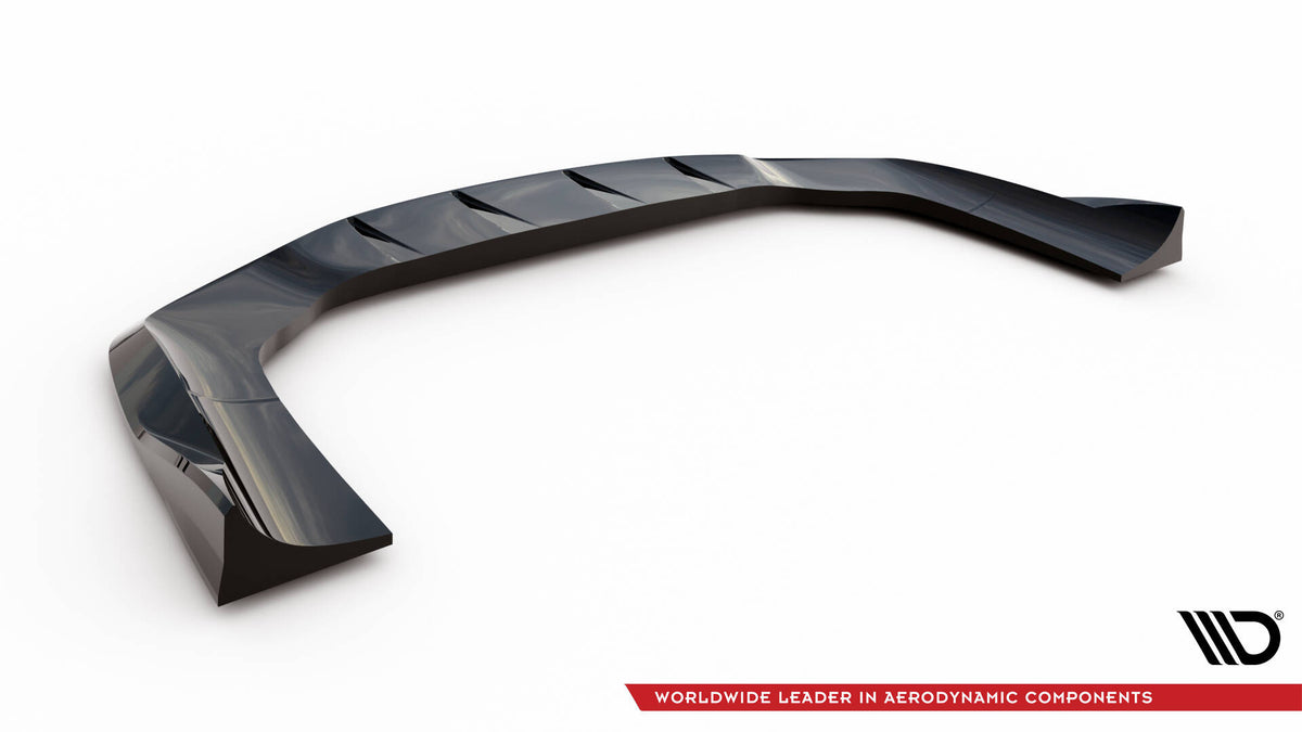 Street+ Mittlerer Diffusor RACE V.2 passend für Mercedes-AMG GT 63 / 55 / 63 S E Performance C192 schwarz Hochglanz – Ansicht 6