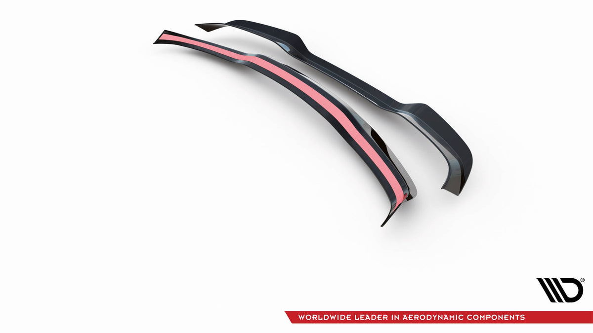 Heckspoiler Lippe Porsche Cayenne Turbo / Standard Mk2 schwarz Hochglanz – Ansicht 5
