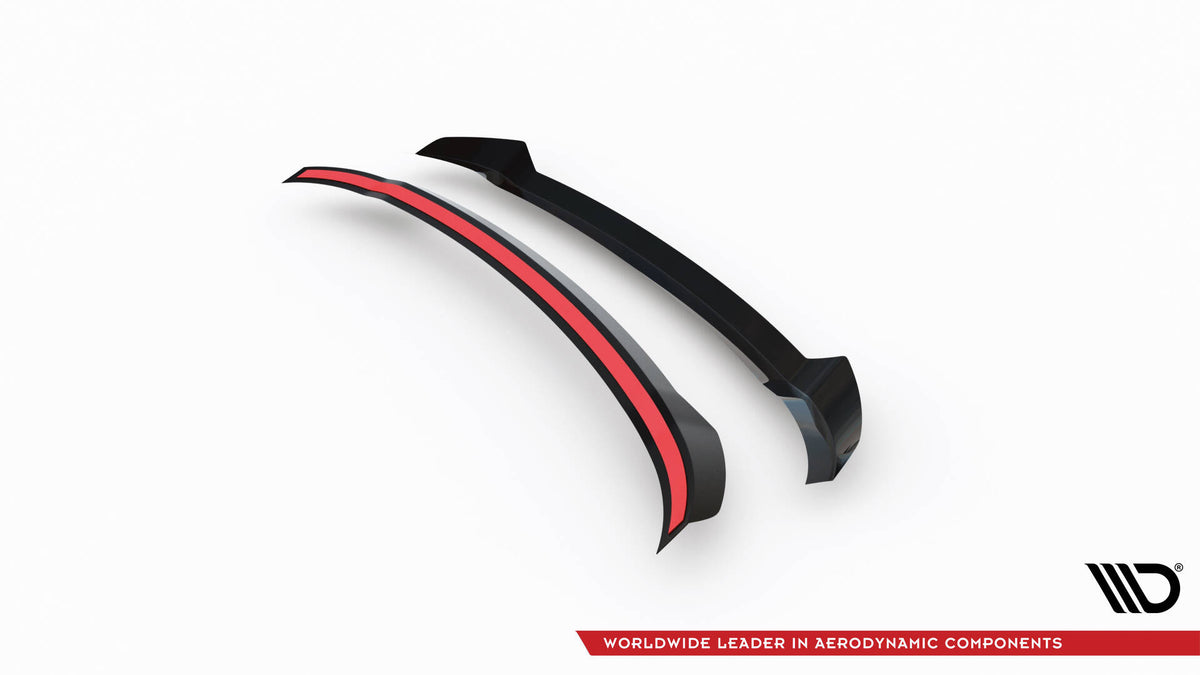 Heckspoiler Lippe Kia Sorento Mk4 schwarz Hochglanz – Ansicht 5