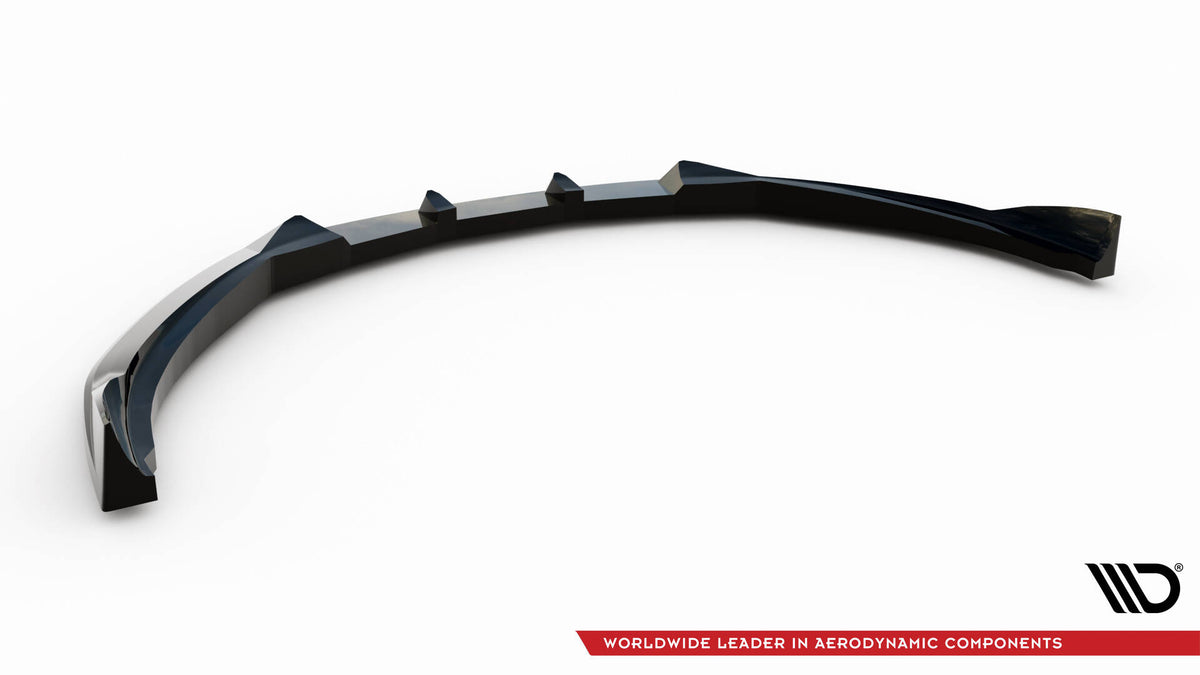 Street+ Spoilerlippe Front Ansatz passend für Volvo S80 Mk2 schwarz Hochglanz – Ansicht 6