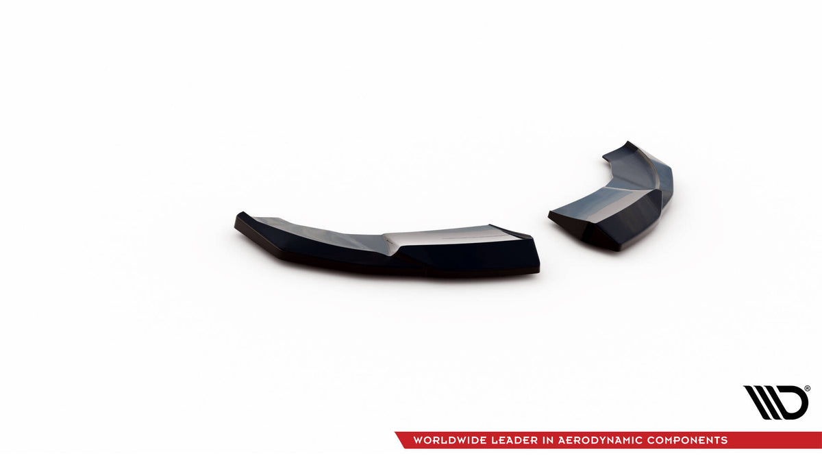 Heck Ansatz Flaps Diffusor V.1 passend für Audi TT S-Line 8S schwarz Hochglanz – Ansicht 5