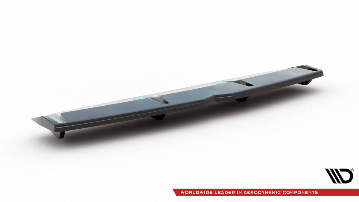 Street+ Mittlerer Diffusor RACE passend für Hyundai I30 N Mk3 Fastback schwarz Hochglanz – Ansicht 5
